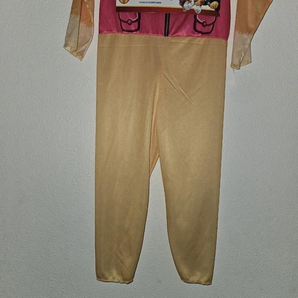 NWT Paw Patrol Skye Halloween Costume Girls XS 3-4 Jumpsuit Mask Rubie's Pink - Picture 4 of 6